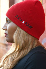 Load image into Gallery viewer, Class & Polish Beanie Red