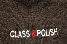 Load image into Gallery viewer, Class & Polish Beanie - Charcoal Gray (Side embroider)
