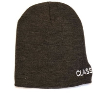 Load image into Gallery viewer, Class &amp; Polish Beanie - Charcoal Gray (Side embroider) 

