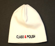 Load image into Gallery viewer, Class &amp; Polish Beanie White
