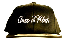 Load image into Gallery viewer, Class &amp; Polish Signature Script Snapback
